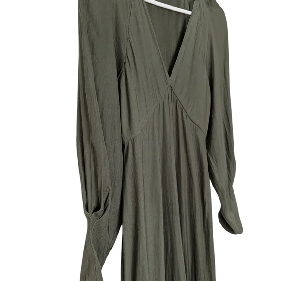 Banana Republic Olive Long Sleeve Dress - Picture 7 of 10